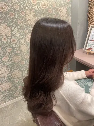 ロング hair make echo滿木あい花のヘアスタイル