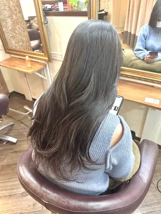 ロング カラー 🌱ケミカル美容師 未来を綺麗に🌱優吾のヘアスタイル