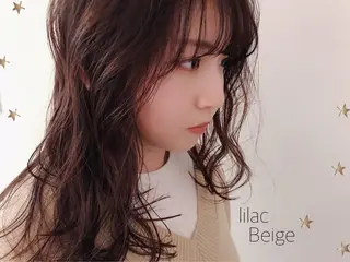 セミロング カラー salon AKIRA所属・市川 千夏のヘアスタイル