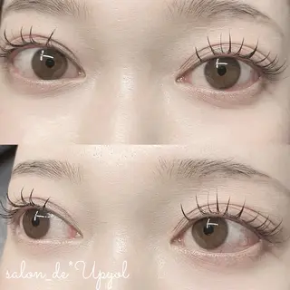 マツエク・マツパ salon_de* Upyolのマツエク・マツパデザイン