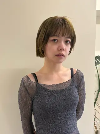 ショート natsuki /HUIのヘアスタイル