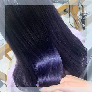 ロング カラー ヘアアレンジ 🫧柔色/トレンド カラー/川辺晴加のヘアスタイル