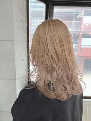 ミディアム 髪質改善デザイナー &mirai ryoのヘアスタイル