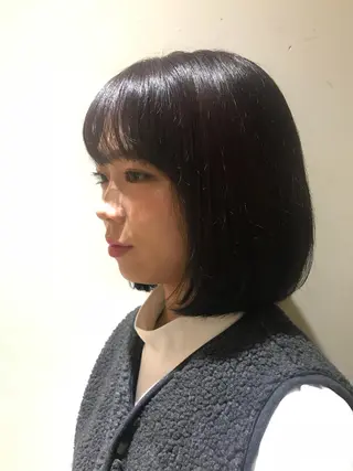 ショート カラー 逗子葉山 ナオイカイラのヘアスタイル