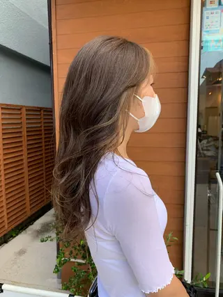 カラー 本場韓国ヘア特化 아이비/Aibiのヘアスタイル