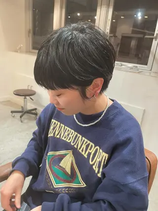 ショート イズミ ナナコのヘアスタイル