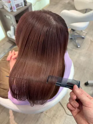 カラー ブリーチ/髪質改善 NYNY大久保のヘアスタイル