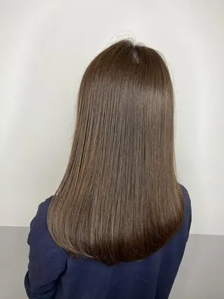 セミロング カラー ヘアアレンジ 〽️magico/ ウルフDaiki〽️のヘアスタイル