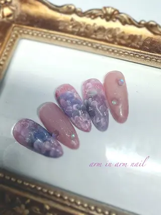 ネイル arm in arm ︎✿Yamamotoのマツエク・マツパデザイン