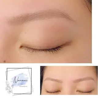 アイブロウ Nanavi 鮎川のマツエク・マツパデザイン