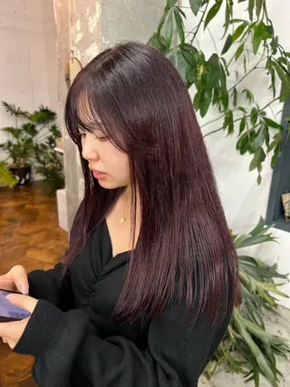 ロング ハシモトタケル🌿 ボブ/レイヤーカットのヘアスタイル