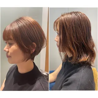 ショート くびれミディアム/似 合わせ/鎌倉/edAのヘアスタイル