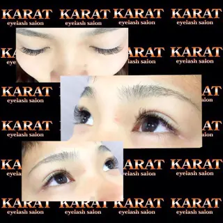 マツエク・マツパ ★KAEDE★伊勢崎 【KARAT】のマツエク・マツパデザイン