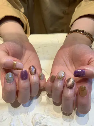 ネイル マキノ ユイのネイルデザイン