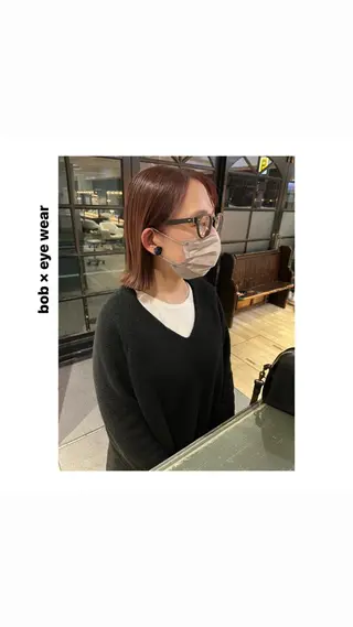 ショート カラー パーマ ヘアアレンジ メンズ キッズ ネイル マツエク・マツパ アイブロウ hiro【沿線で叶う 似合わせhair】のヘアスタイル