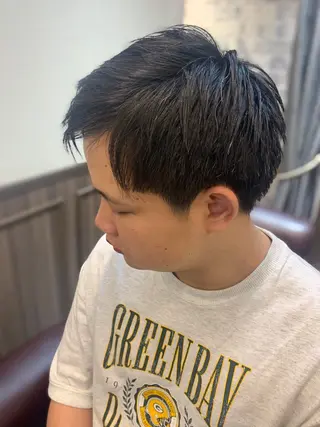 メンズ フリーランス理美容師 いさかのヘアスタイル