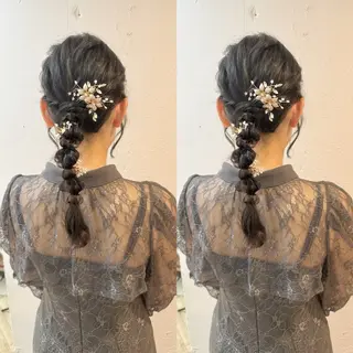 セミロング Nagi /ヘアメ /艶カラー/メンズのヘアスタイル