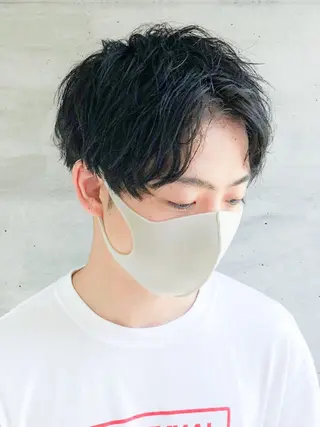 メンズ 【明石の艶髪神様】 染澤尋統のヘアスタイル
