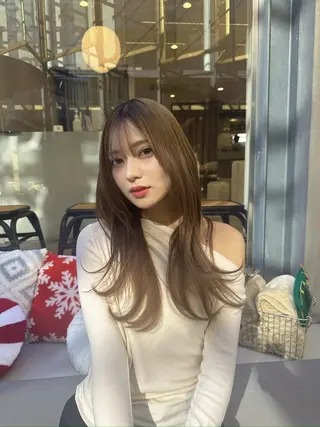 ロング カラー 💎透明感カラー特化 💎TAISEIのヘアスタイル
