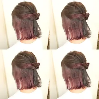 セミロング あさだ しゅうたろうのヘアスタイル