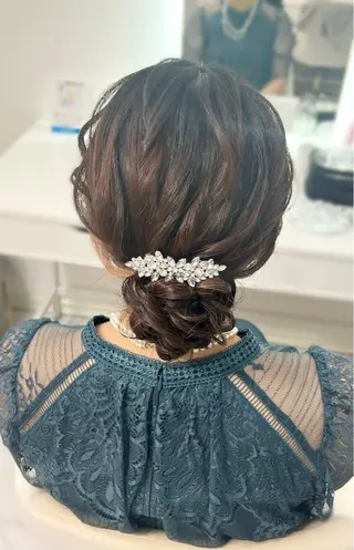 ロング ヘアアレンジ ヘアセット専門店 Rのヘアスタイル