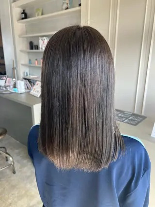 ミディアム カラー 🌱髪質改善×艶髪 🌱【天神美容室】のヘアスタイル