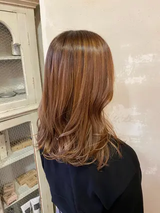 ロング 井上 日菜乃のヘアスタイル