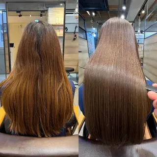 ロング カラー 当日予約OK⭕️ 佐藤太一のヘアスタイル