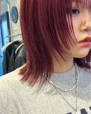 ミディアム カラー レイヤー特化🪽 yuka【高円寺】のヘアスタイル