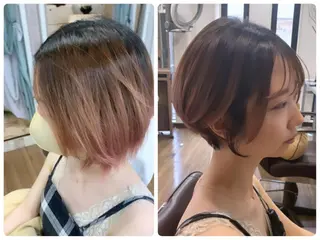 ショート お気軽にどうぞ ✩☪︎⋆｡IZUMIのヘアスタイル