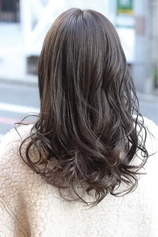 ミディアム カラー ヘアアレンジ 川内 政人のヘアスタイル