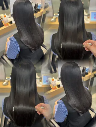 セミロング leo/ロング／ レイヤーカット⛈️のヘアスタイル