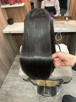 ロング 広島No.1美髪矯正 髪質改善/河村総一郎のヘアスタイル