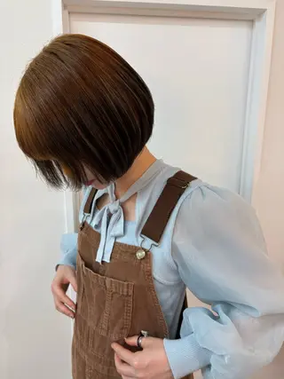 ミディアム カラー ichika/福岡 /透明感カラー🤎のヘアスタイル