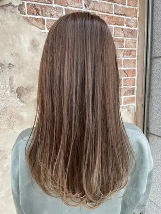 ロング カラー ノンダメージサロン/ 豊中/美容室のヘアスタイル