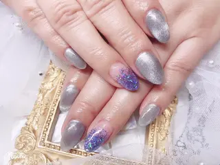ネイル マジック ミラーのネイルデザイン