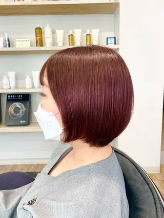ショート パーマ・レイヤー 髪質改善・TANIのヘアスタイル
