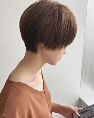 ショート ショート/ボブ /パーマ🌿柏原良亮のヘアスタイル