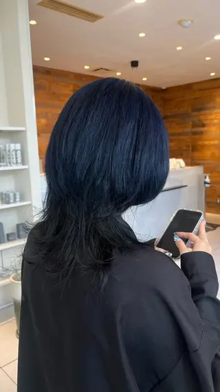 ロング カラー レディースパーマ/ 長久手/フウカのヘアスタイル