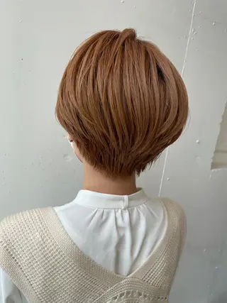 ショート 久保田 千尋のヘアスタイル