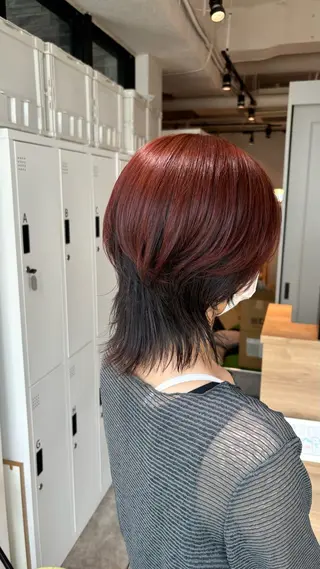 ショート カラー non. ダブルカラー🎀🤍のヘアスタイル