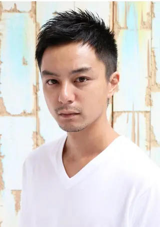 ショート メンズ メンズベリーショート 鈴木達也のヘアスタイル