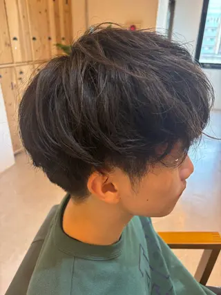 メンズ ひらの みきのヘアスタイル