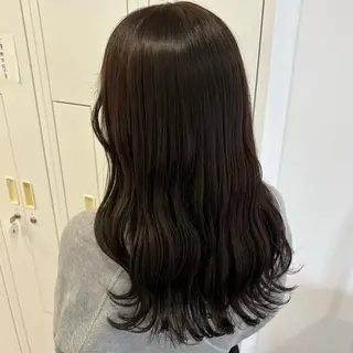 セミロング 名駅/sHiHo/透 明感カラー✨🎀/のヘアスタイル
