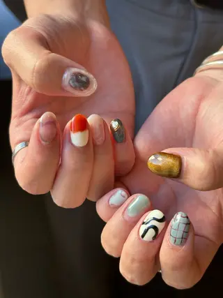ネイル SOL　nail イマナカのネイルデザイン