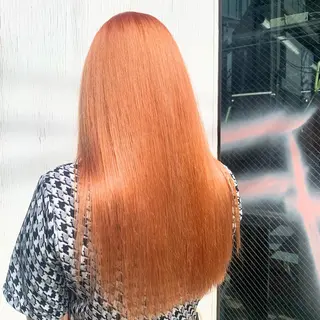 ロング カラー 赤みゼロ/透明感 カラー🌿KANTAのヘアスタイル