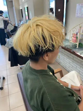カラー メンズ 北林 秀悟のヘアスタイル
