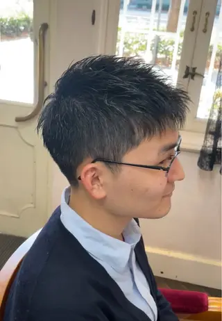 ショート メンズ 竹村 勇輝のヘアスタイル