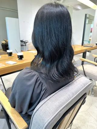ロング 上野湧太 髪質改善/艶カラーのヘアスタイル