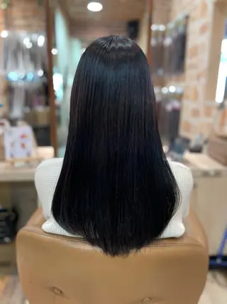 カラー 曲がる縮毛矯正 ✄﻿杉山来輝金沢文庫のヘアスタイル